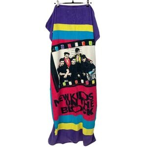 Vintage 1990 New Kids On The Block Beach Towel NKOTB Big Step Productions